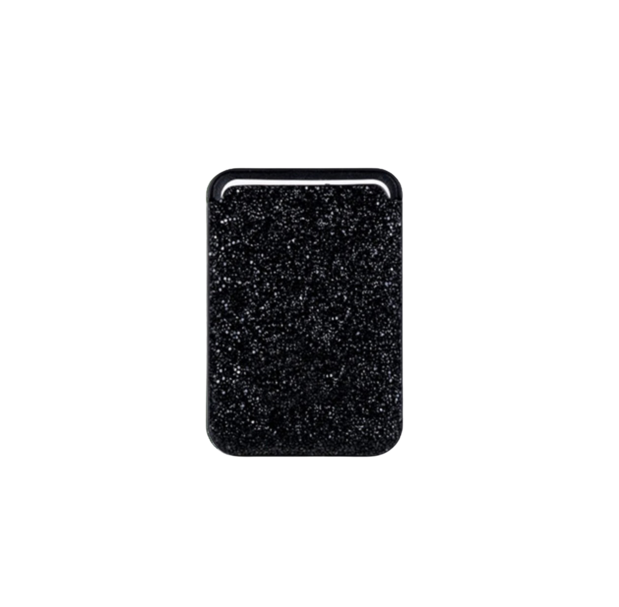 Magnetic Stone Glitter Card Holder Pocket