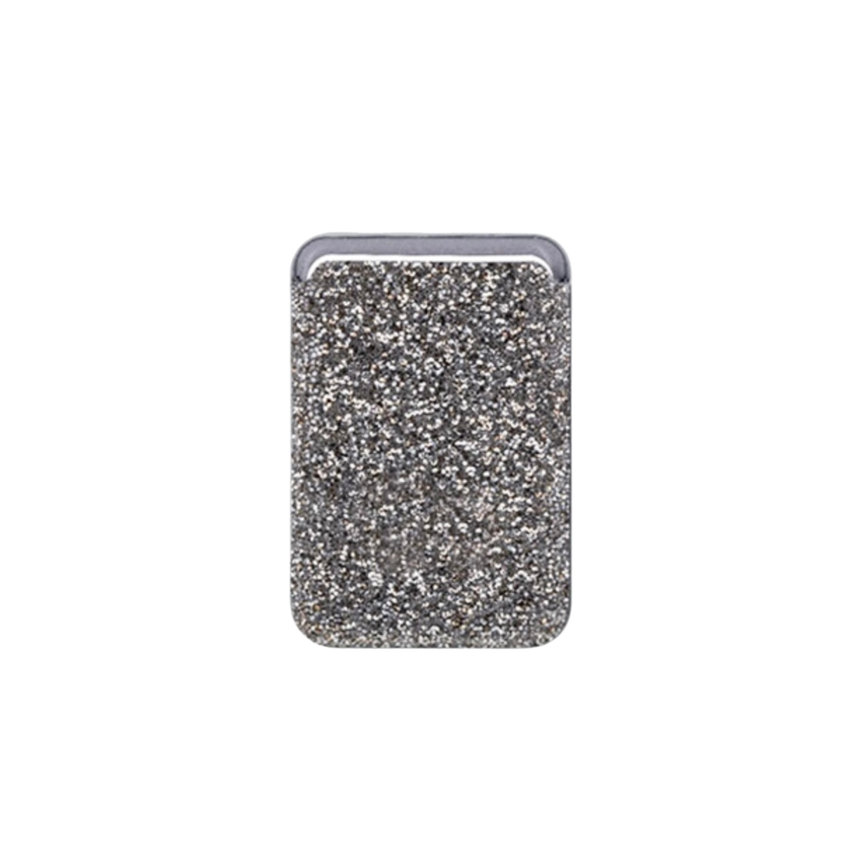 Magnetic Stone Glitter Card Holder Pocket