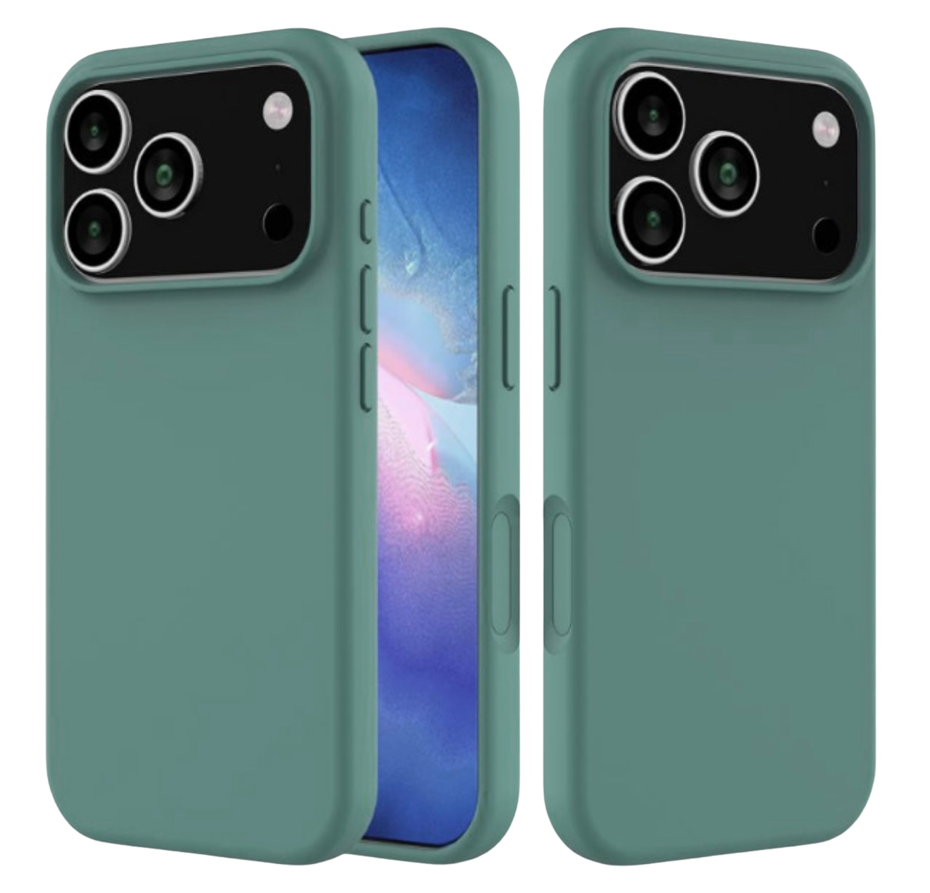 Microfiber Silicone Case iPhone 17 Pro Max