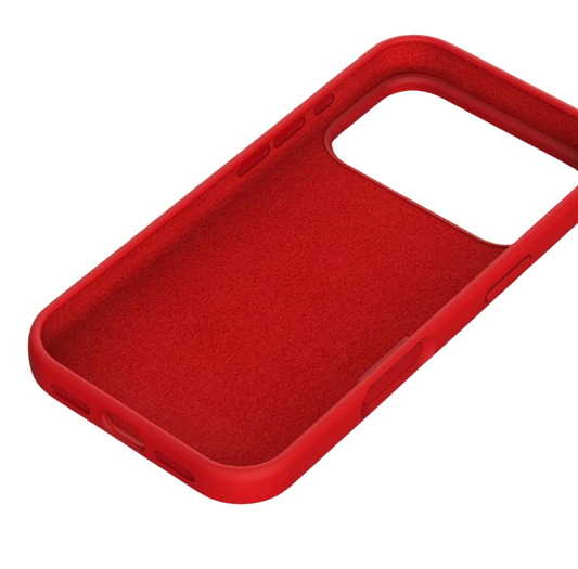 Microfiber Silicone Case iPhone 17 Pro Max