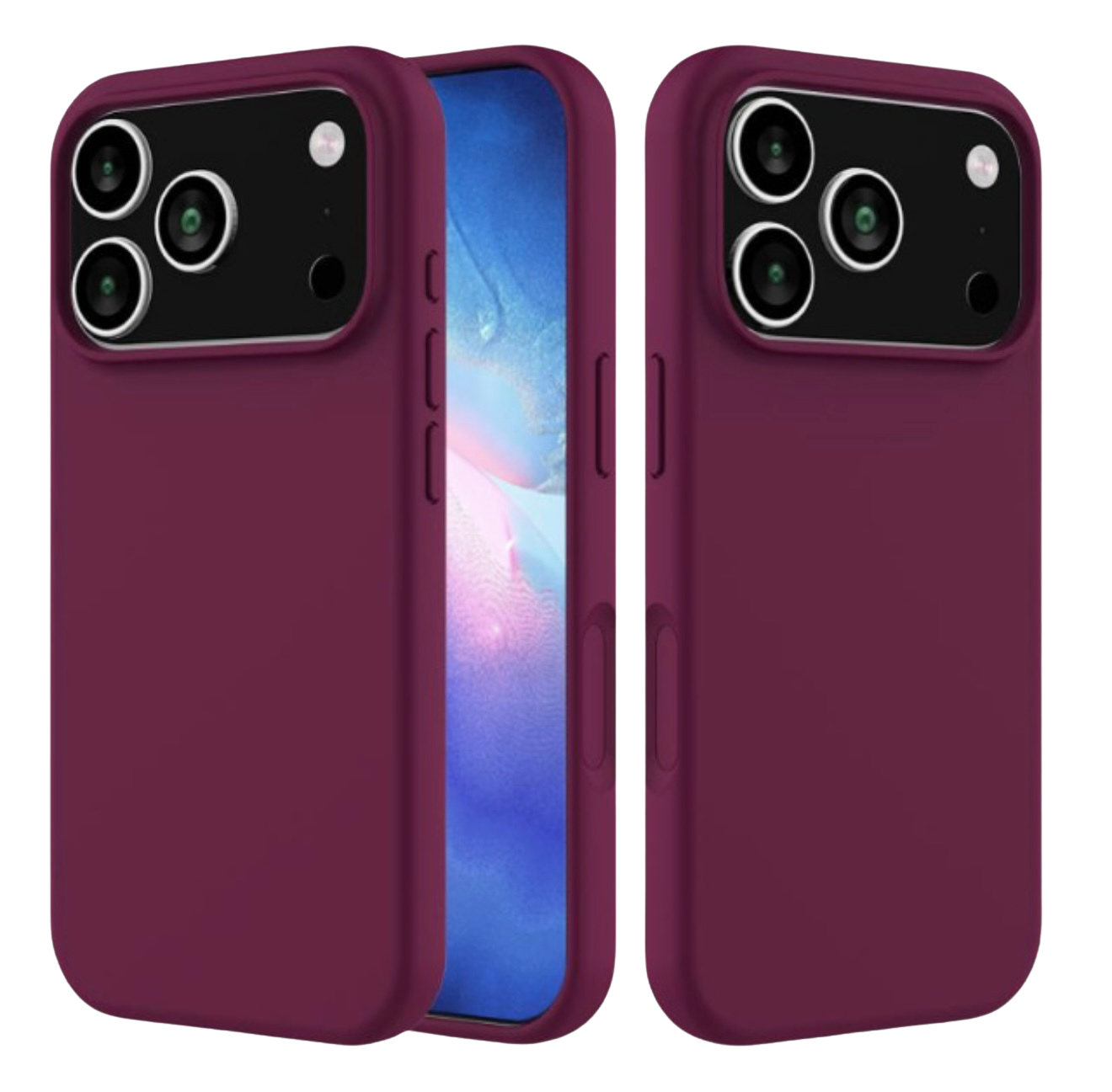 Microfiber Silicone Case iPhone 17 Pro Max