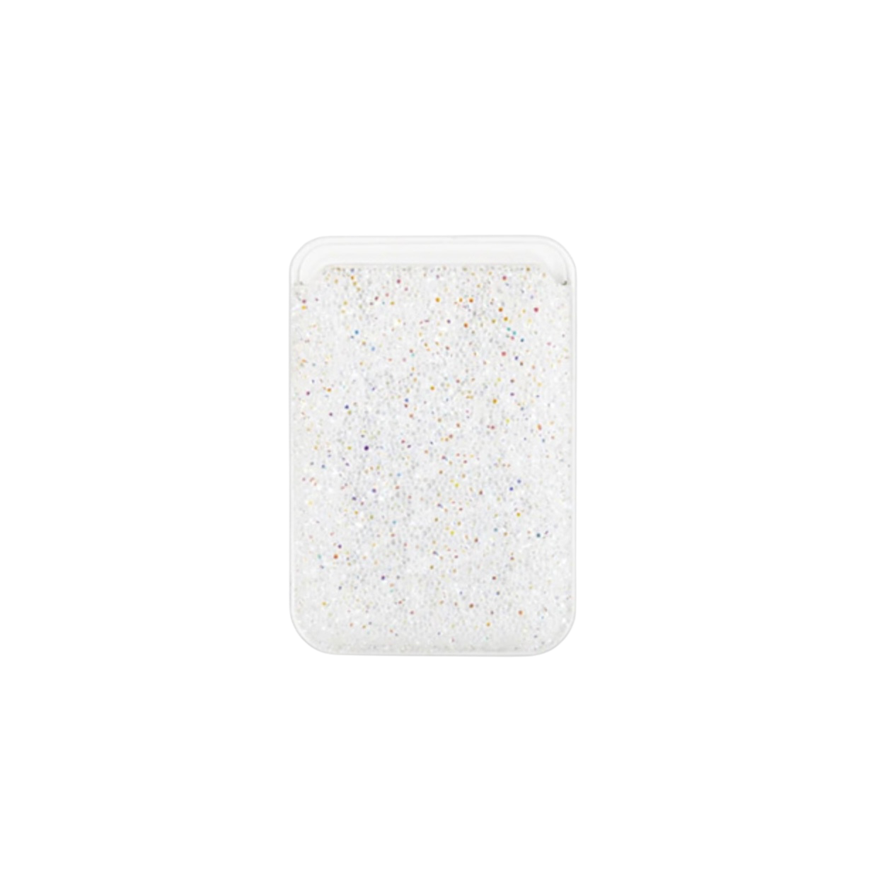 Magnetic Stone Glitter Card Holder Pocket