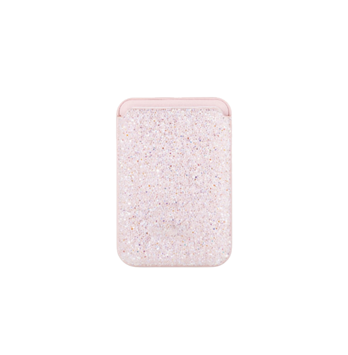 Magnetic Stone Glitter Card Holder Pocket