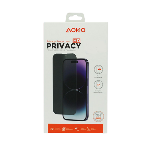 Privacy Tempered Glass Iphone 17 Pro Max