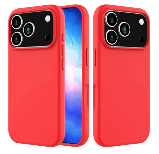 Microfiber Silicone Case iPhone 17 Pro Max